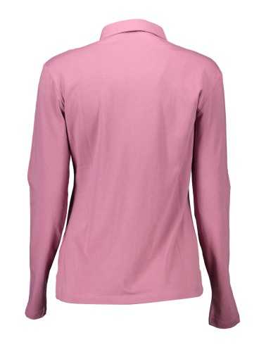 U.S. POLO POLO MANICHE LUNGHE DONNA ROSA