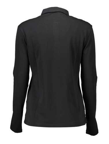 US POLO LONG SLEEVE POLO WOMAN BLACK