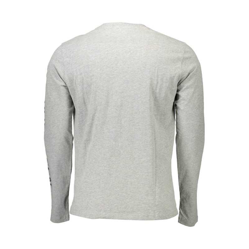 US POLO GRAY MEN'S LONG SLEEVE T-SHIRT