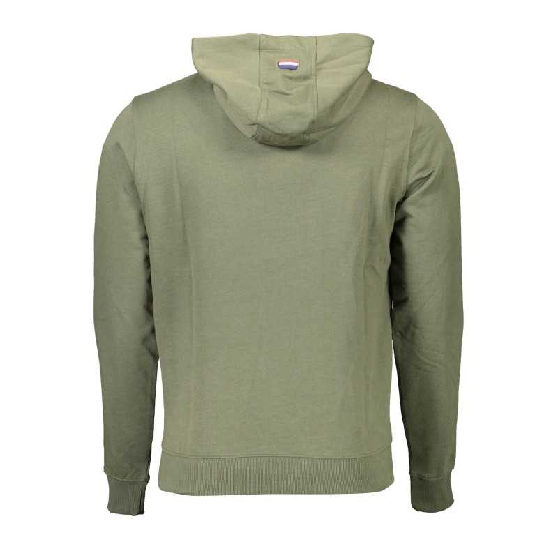 US POLO SWEATSHIRT WITHOUT ZIP MAN GREEN