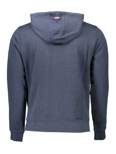 US POLO MEN'S BLUE SWEATSHIRT WITH ZIP