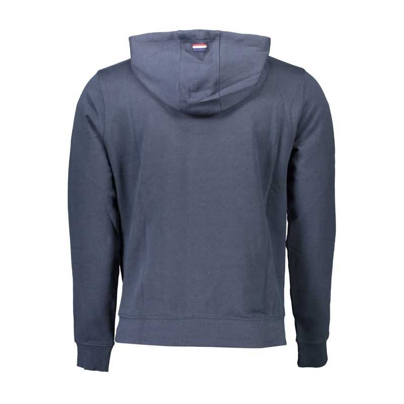 US POLO MEN'S BLUE SWEATSHIRT WITH ZIP