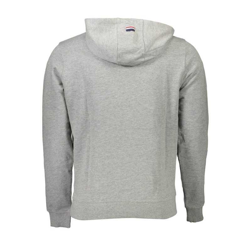 US POLO SWEATSHIRT WITHOUT ZIP MAN GRAY