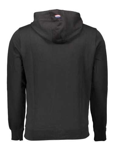 US POLO SWEATSHIRT WITHOUT ZIP MAN BLACK