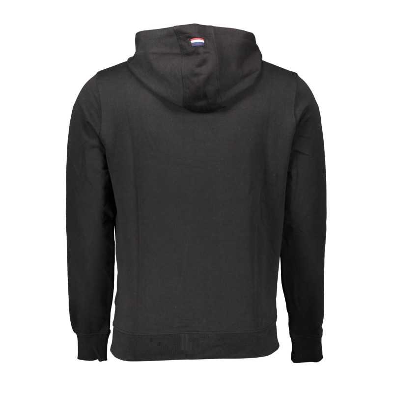 US POLO SWEATSHIRT WITHOUT ZIP MAN BLACK