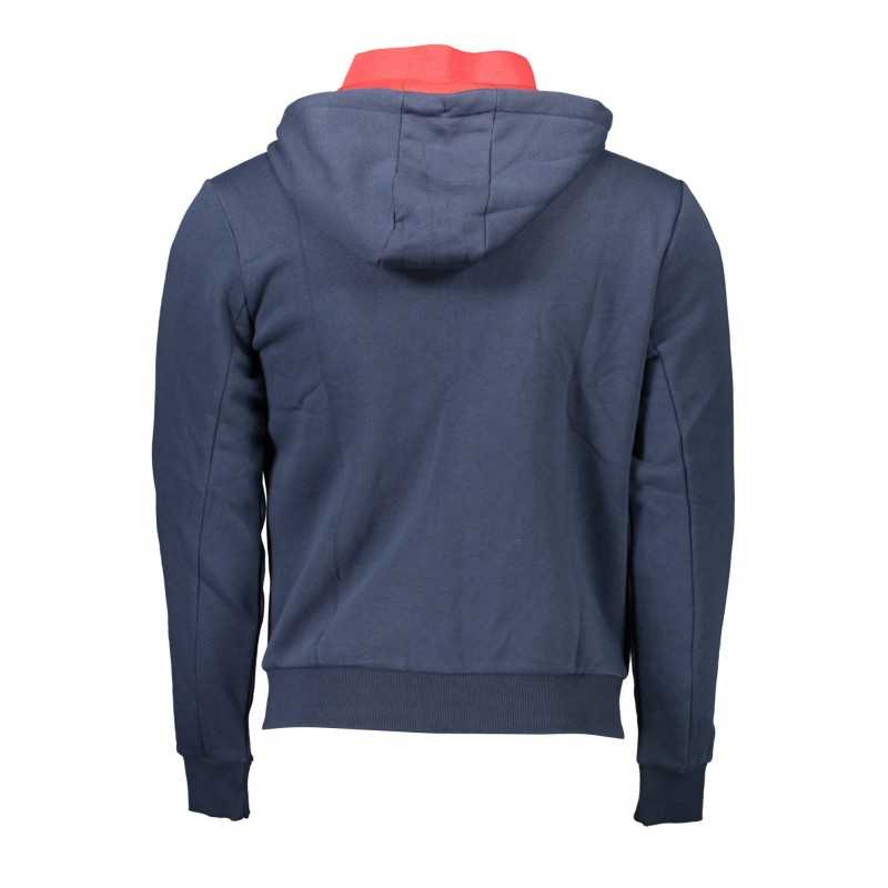 US POLO MEN'S BLUE SWEATSHIRT WITH ZIP