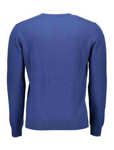 HARMONT & BLAINE MEN'S BLUE SWEATER