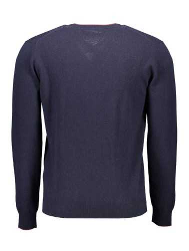 HARMONT & BLAINE MEN'S BLUE SWEATER