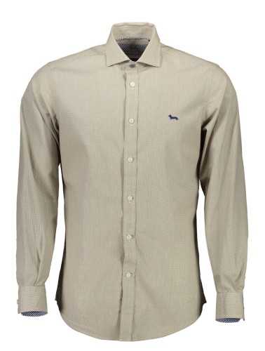 HARMONT & BLAINE MEN'S BEIGE LONG SLEEVE SHIRT