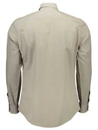 HARMONT & BLAINE MEN'S BEIGE LONG SLEEVE SHIRT