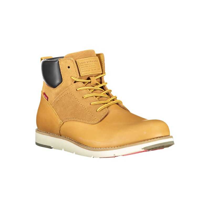 LEVI'S MEN'S BEIGE BOOTS SHOES