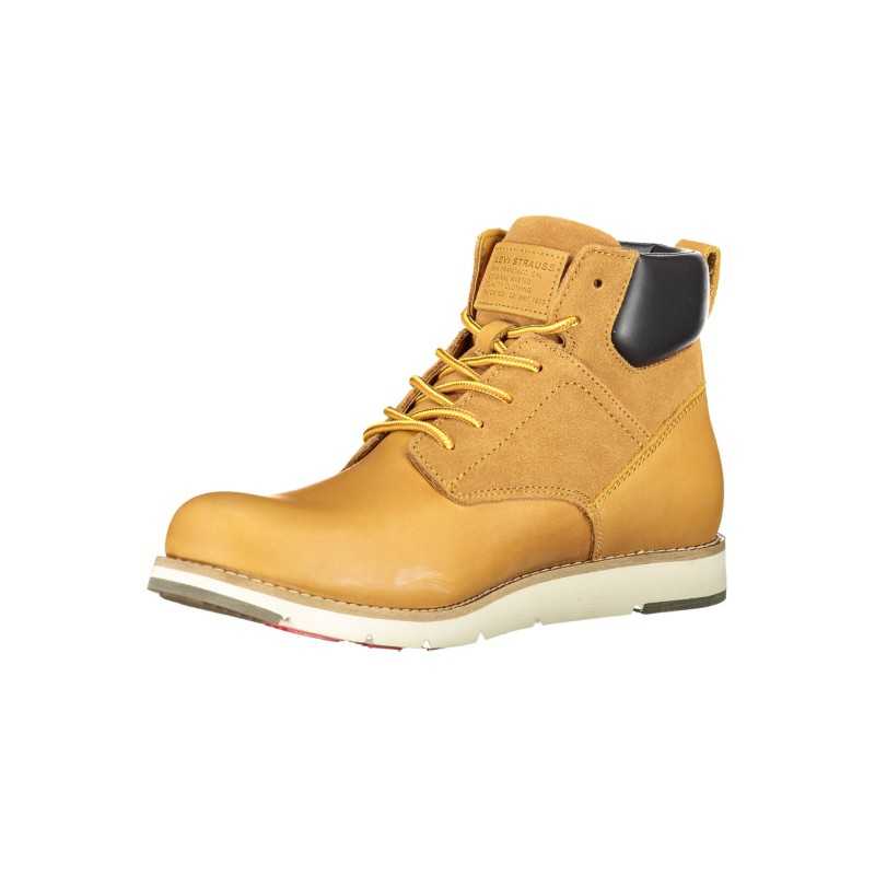 LEVI'S MEN'S BEIGE BOOTS SHOES