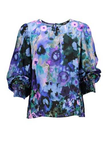 DESIGUAL MAGLIA DONNA BLU