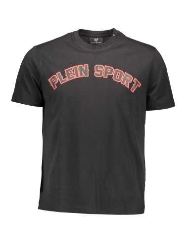 PLEIN SPORT MEN'S SHORT SLEEVE T-SHIRT BLACK