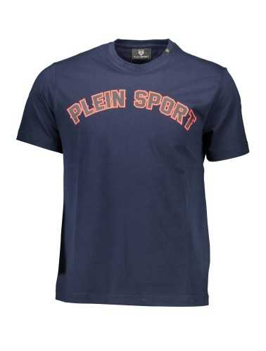 PLEIN SPORT MEN'S SHORT SLEEVE T-SHIRT BLUE