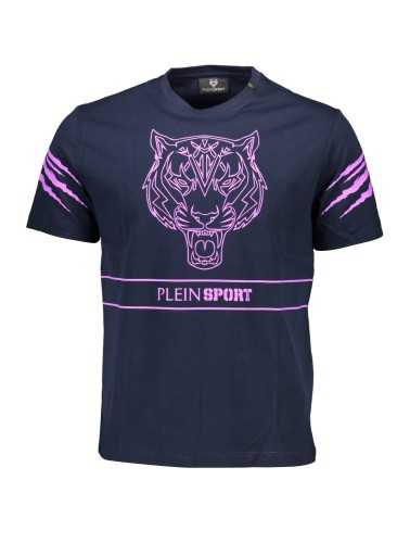 PLEIN SPORT MEN'S SHORT SLEEVE T-SHIRT BLUE