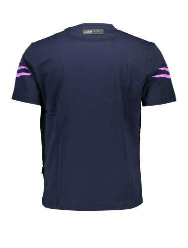 PLEIN SPORT T-SHIRT MANICHE CORTE UOMO BLU