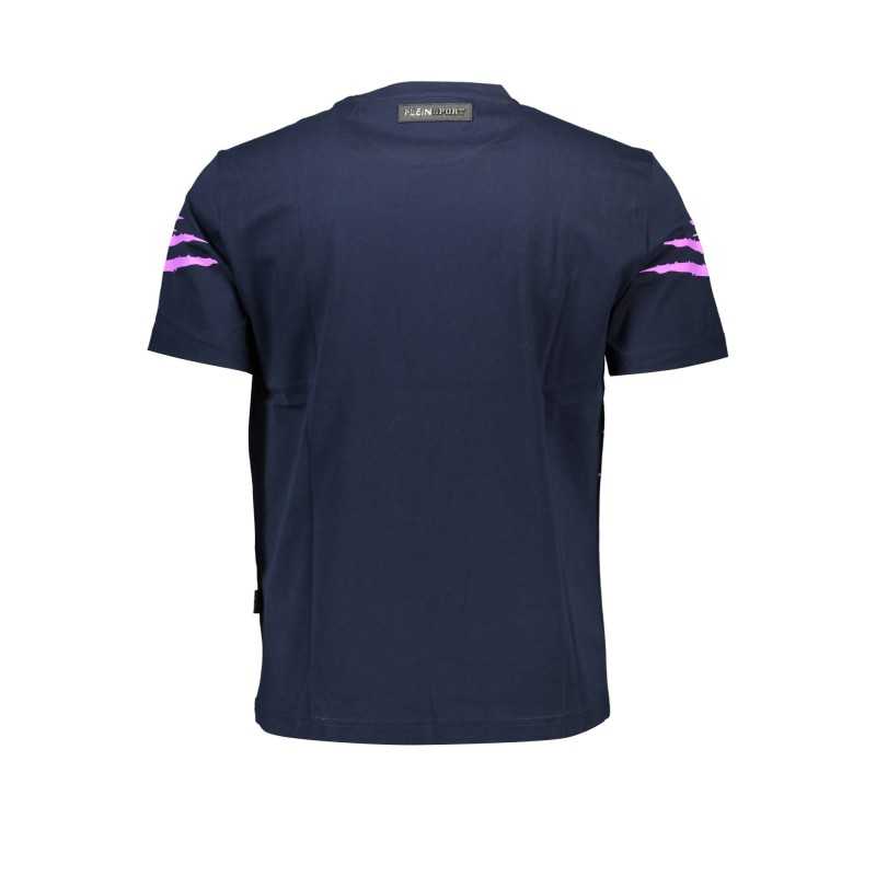 PLEIN SPORT T-SHIRT MANICHE CORTE UOMO BLU