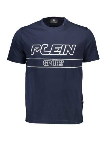 PLEIN SPORT T-SHIRT MANICHE CORTE UOMO BLU