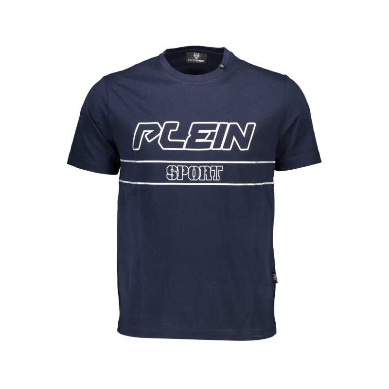 PLEIN SPORT MEN'S SHORT SLEEVE T-SHIRT BLUE