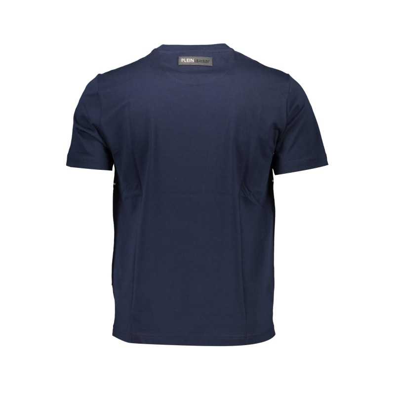 PLEIN SPORT T-SHIRT MANICHE CORTE UOMO BLU