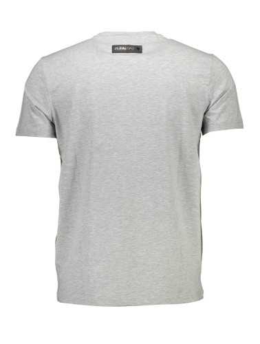 PLEIN SPORT MEN'S SHORT SLEEVE T-SHIRT GRAY