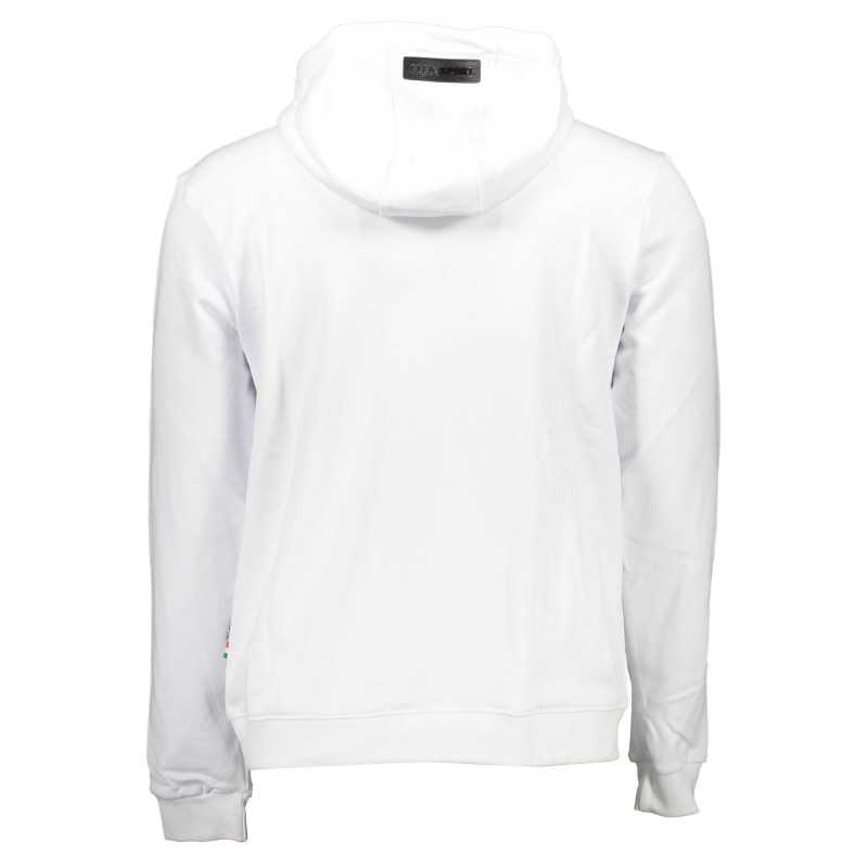 PLEIN SPORT SWEATSHIRT WITHOUT ZIP MAN WHITE