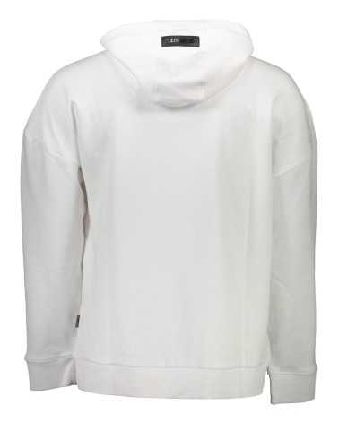 PLEIN SPORT SWEATSHIRT WITHOUT ZIP MAN WHITE