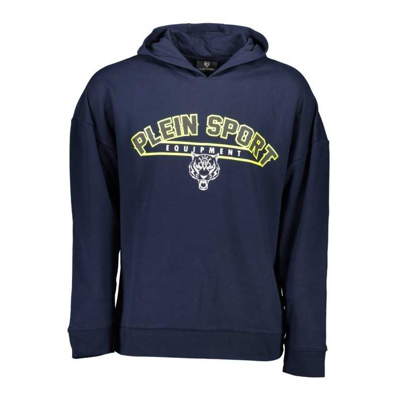 PLEIN SPORT FELPA SENZA ZIP UOMO BLU