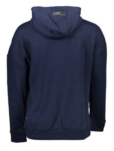 PLEIN SPORT SWEATSHIRT WITHOUT ZIP MAN BLUE