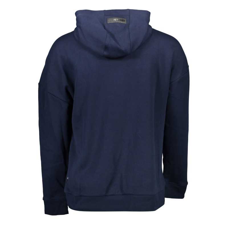 PLEIN SPORT SWEATSHIRT WITHOUT ZIP MAN BLUE