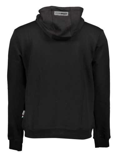 PLEIN SPORT SWEATSHIRT WITHOUT ZIP MAN BLACK