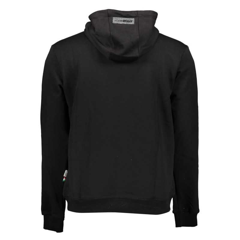 PLEIN SPORT SWEATSHIRT WITHOUT ZIP MAN BLACK