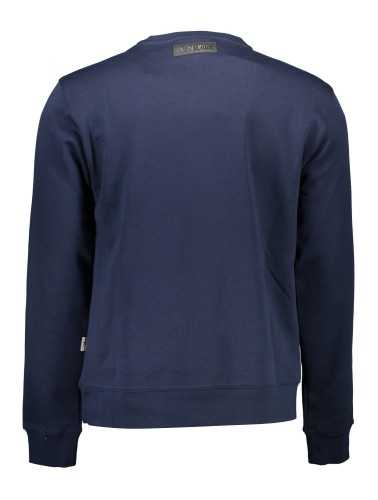 PLEIN SPORT SWEATSHIRT WITHOUT ZIP MAN BLUE