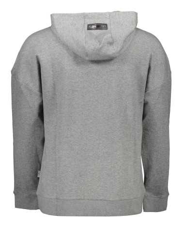 PLEIN SPORT SWEATSHIRT WITHOUT ZIP MAN GRAY