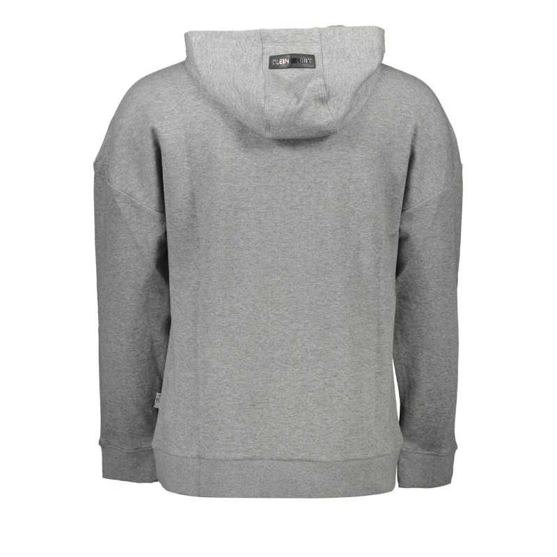 PLEIN SPORT SWEATSHIRT WITHOUT ZIP MAN GRAY