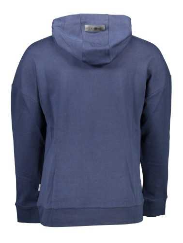 PLEIN SPORT SWEATSHIRT WITHOUT ZIP MAN BLUE