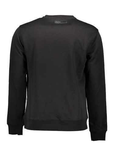 PLEIN SPORT SWEATSHIRT WITHOUT ZIP MAN BLACK