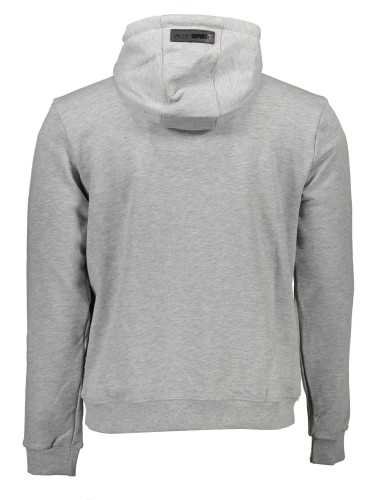 PLEIN SPORT SWEATSHIRT WITHOUT ZIP MAN GRAY