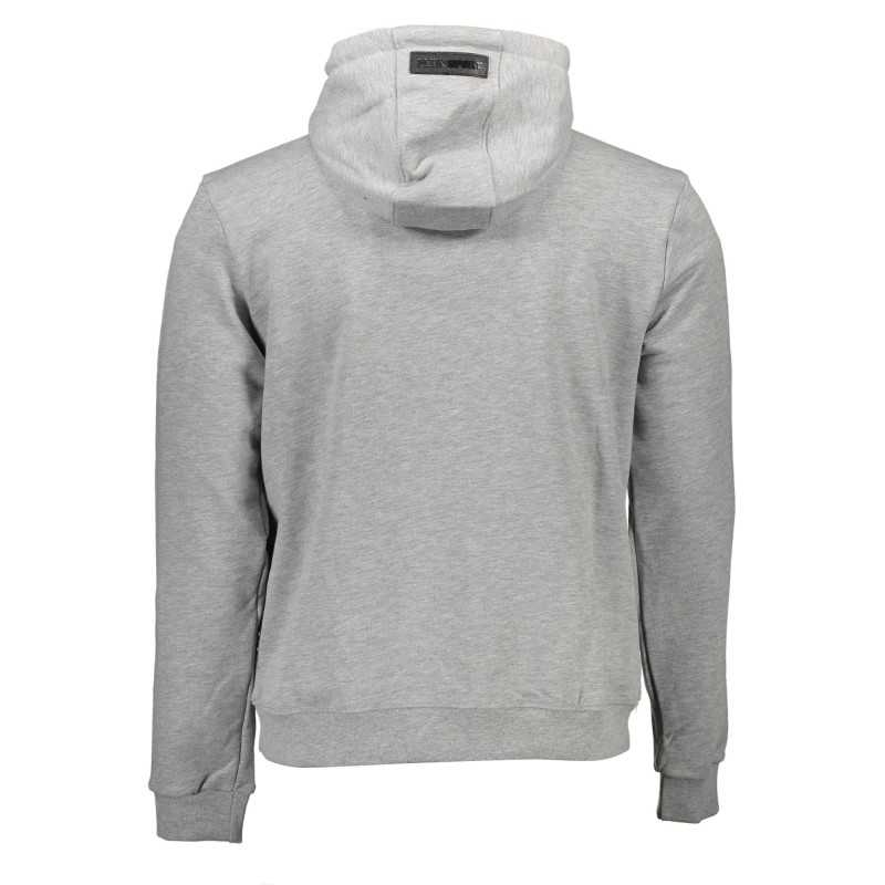 PLEIN SPORT SWEATSHIRT WITHOUT ZIP MAN GRAY