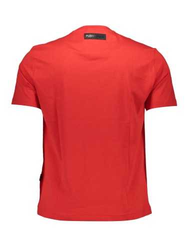 PLEIN SPORT T-SHIRT MANICHE CORTE UOMO ROSSO