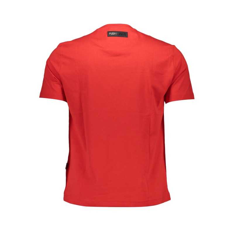 PLEIN SPORT T-SHIRT MANICHE CORTE UOMO ROSSO