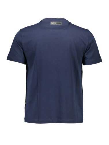 PLEIN SPORT MEN'S SHORT SLEEVE T-SHIRT BLUE