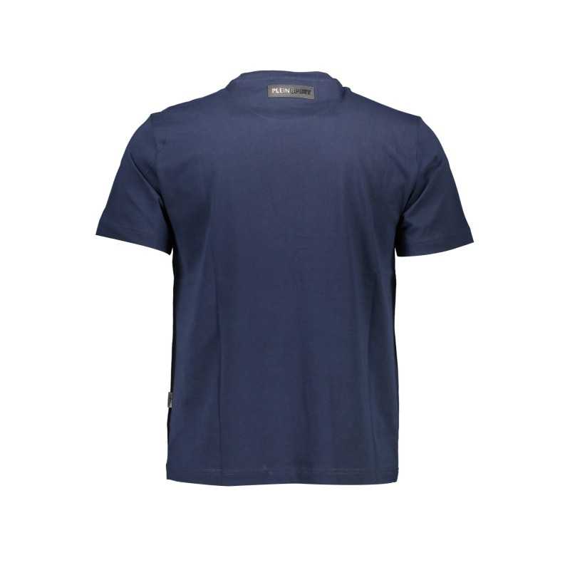 PLEIN SPORT MEN'S SHORT SLEEVE T-SHIRT BLUE