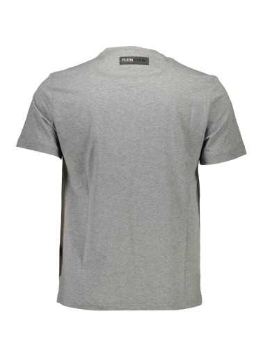 PLEIN SPORT MEN'S SHORT SLEEVE T-SHIRT GRAY