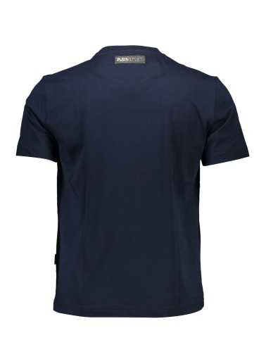 PLEIN SPORT MEN'S SHORT SLEEVE T-SHIRT BLUE