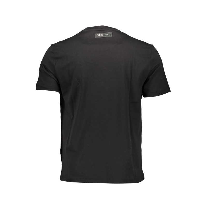 PLEIN SPORT T-SHIRT MANICHE CORTE UOMO NERO