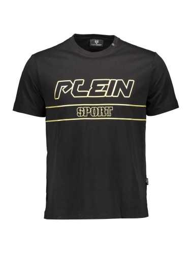 PLEIN SPORT T-SHIRT MANICHE CORTE UOMO NERO