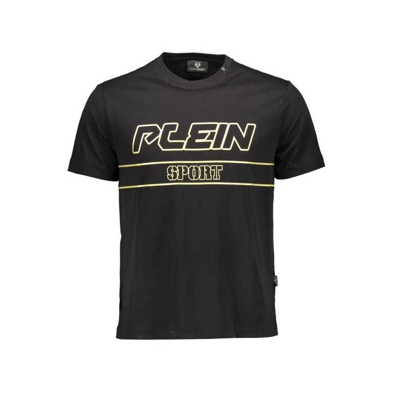 PLEIN SPORT MEN'S SHORT SLEEVE T-SHIRT BLACK