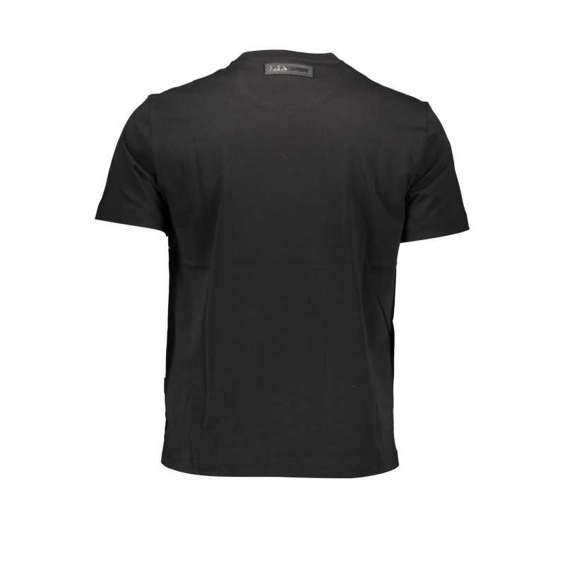 PLEIN SPORT T-SHIRT MANICHE CORTE UOMO NERO